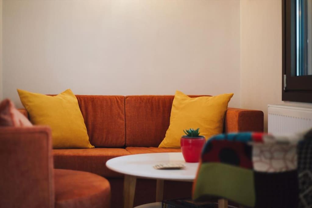 Appartement Το Σπίτι Της Ευτυχίας Στούντιο à Karpenísion Extérieur photo