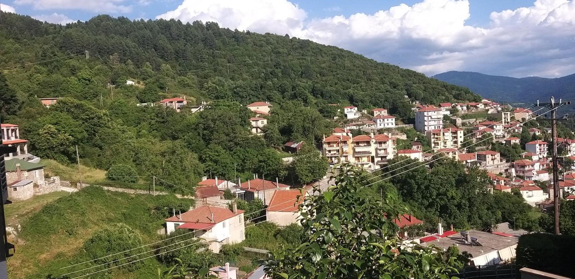 Appartement Το Σπίτι Της Ευτυχίας Στούντιο à Karpenísion Extérieur photo